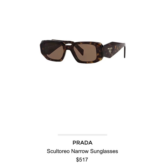 Prada tortoiseshell Scultoreo Narrow Sunglasses in perfect condition! - Picture 4 of 16